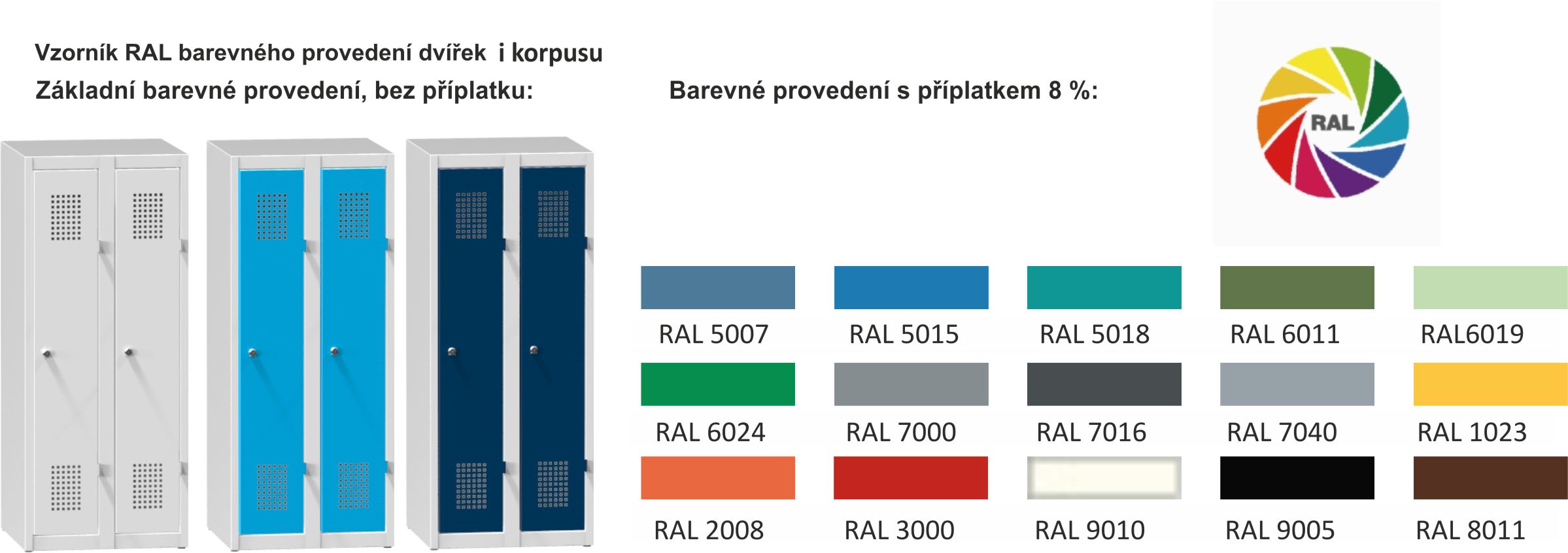 Barevné varianty