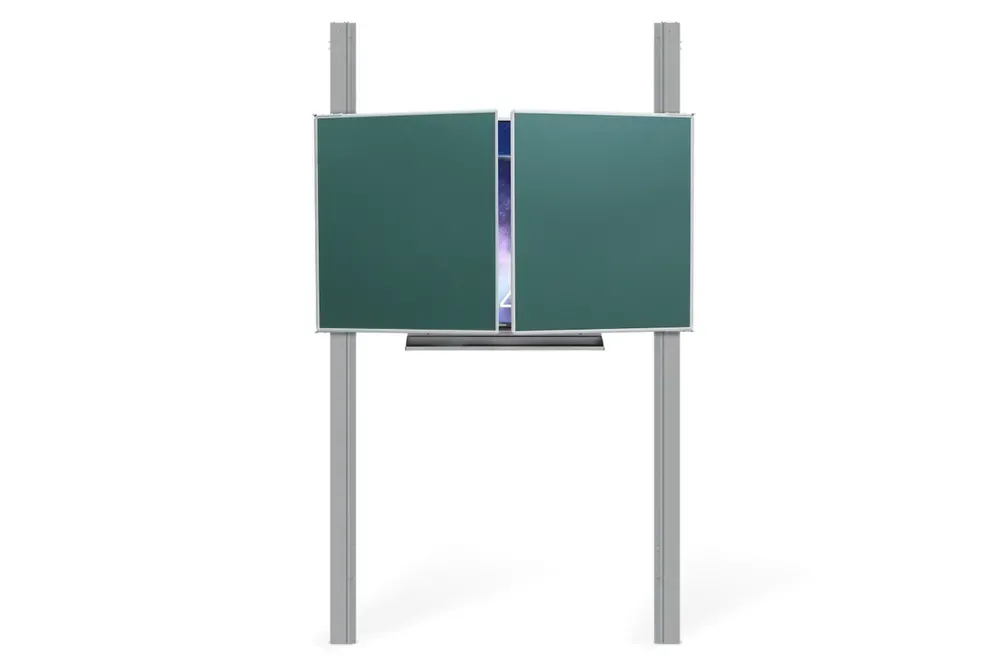 Interaktivní sestava LCD panel na PYLONU AL s křídly