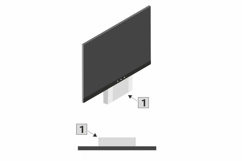 Interaktivní sestava LCD panel na stojanu zvedacím AL IAS