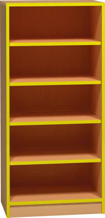 Skříňka otevřená - 60 x 121 x 45cm