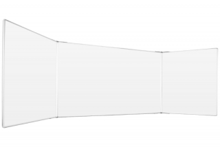 Třídílná školní tabule na fixy TRIPTYCH - BBLGBB