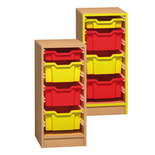 Skříňka na plastové boxy - 36 x 76 x 45cm