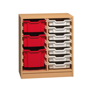Skříňka na plastové boxy - 71 x 76 x 45cm
