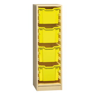 Skříňka na plastové boxy - 40 x 121 x 45cm