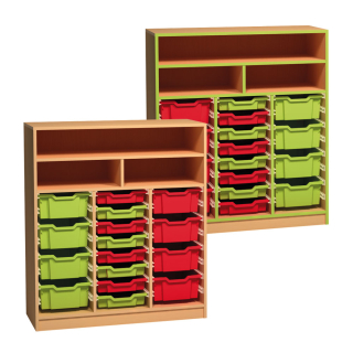 Skříňka na plastové boxy - 105 x 121 x 45cm